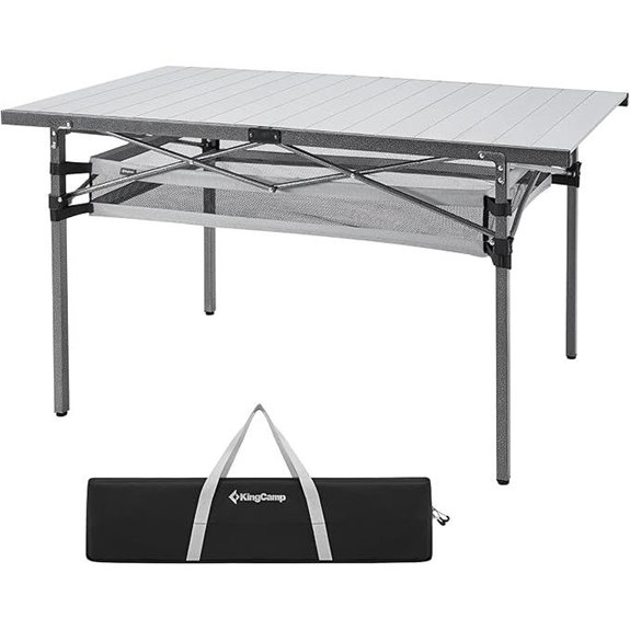 KingCamp Folding Camping Table with Carry Bag