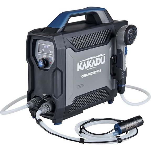 Kakadu Portable Camping Shower with Hot Water