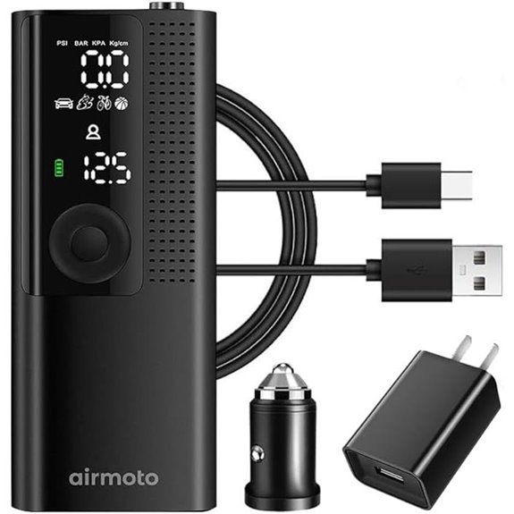 Airmoto & Power Kit Bundle - Portable Tire Inflator