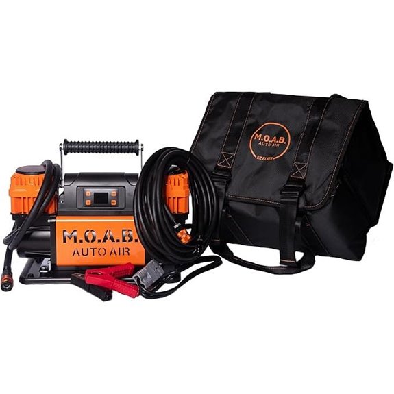 EZ FLATE M.O.A.B. Auto Air Compressor with LCD