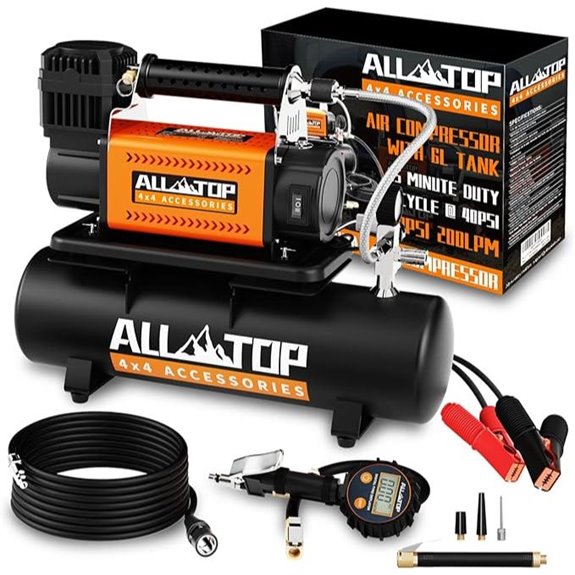 All-TOP 6L Portable Offroad Air Compressor Pump