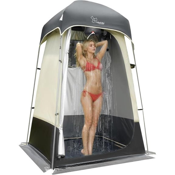 Outdoor Shower Tent Changing Room Privacy Portable Camping Shelters