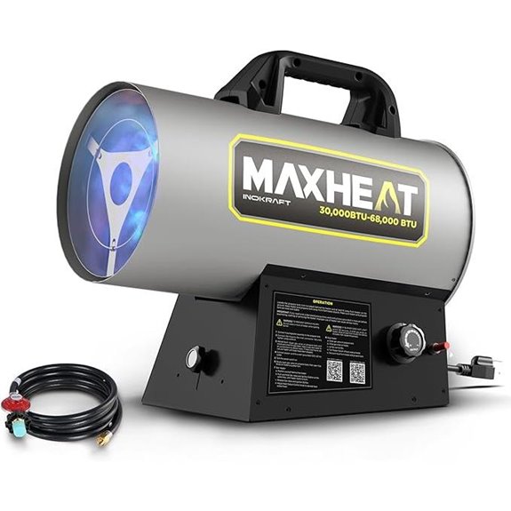 InoKraft MH68 Portable Propane Garage Heater