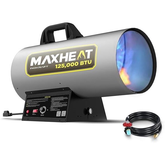 InoKraft Maxheat MH125 Portable Propane Space Heater