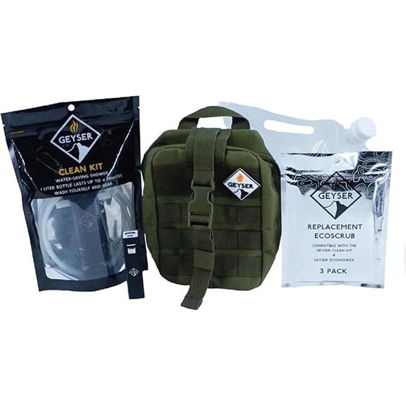 Portable Camping Shower & Cleaning Kit