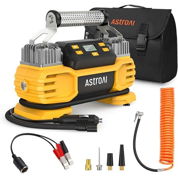 AstroAI Portable 160 PSI Tire Inflator with Auto Shutoff