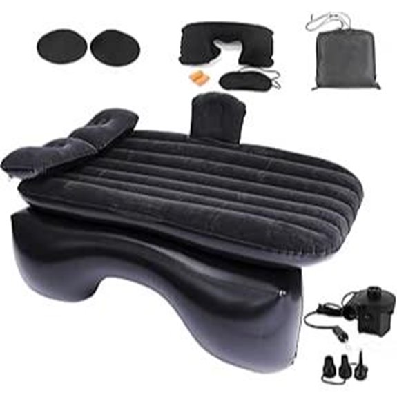 Inflatable Car Air Mattress with Pump for Travel