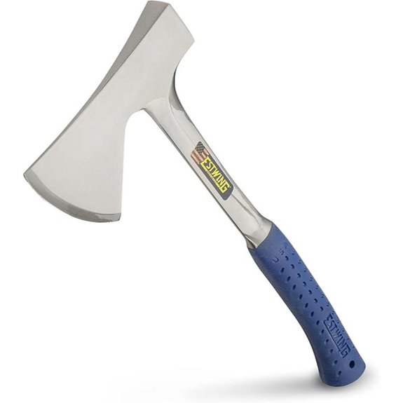 ESTWING Camper's Axe 16 Hatchet with Steel & Shock Grip
