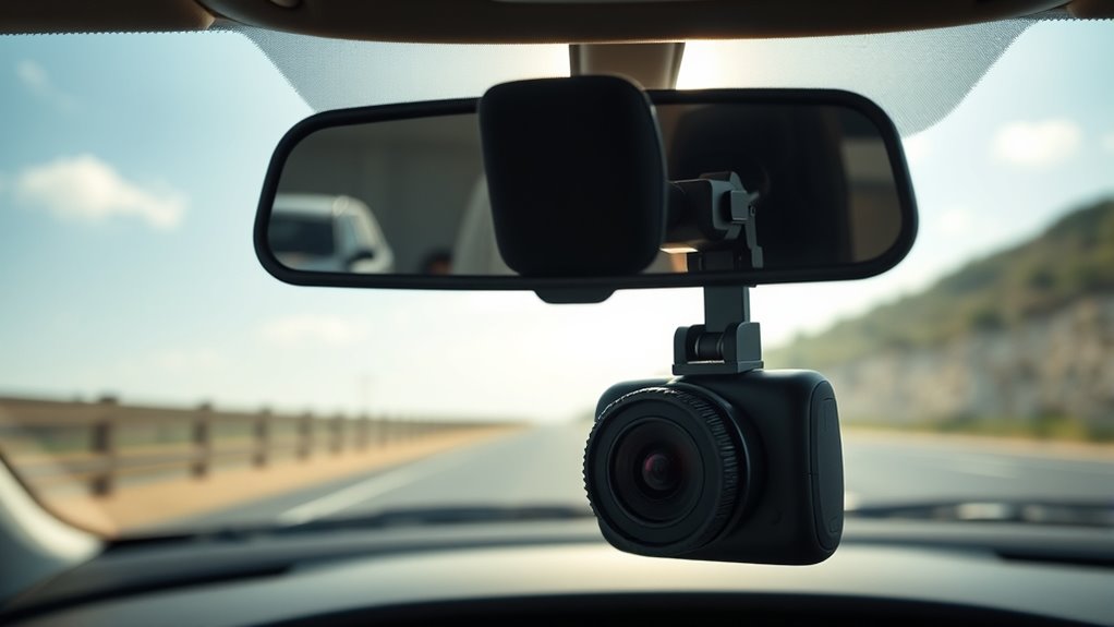 position camera close shield microphone