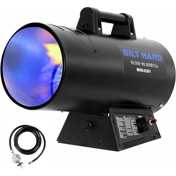BILT HARD 85,000 BTU Propane Torpedo Heater