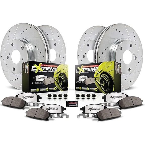 PowerStop Carbon Brake Pads & Rotors Kit for Chrysler/Dodge