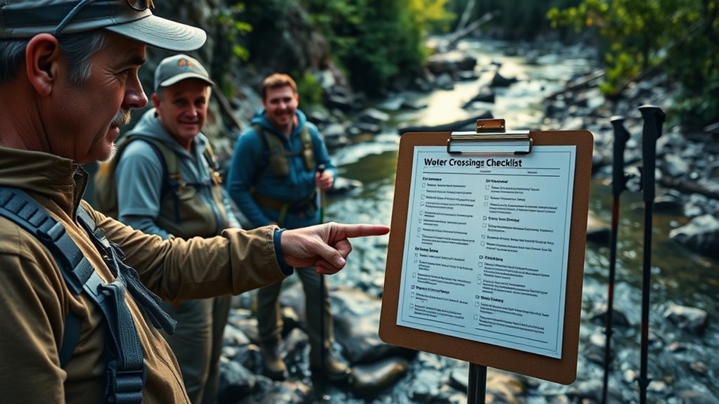 pre departure safety procedures