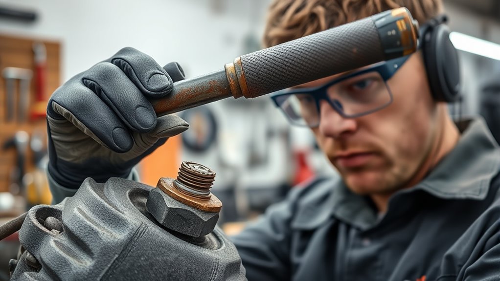 prepare tools and assess safety