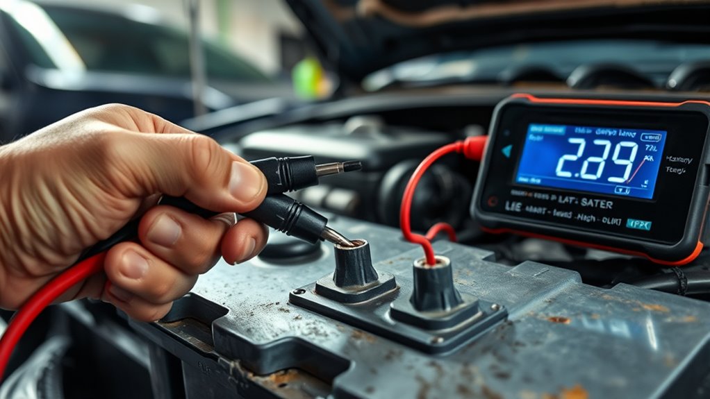 prepare vehicle before testing