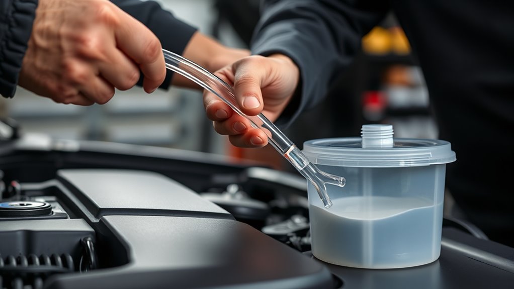 prevent spills with containment