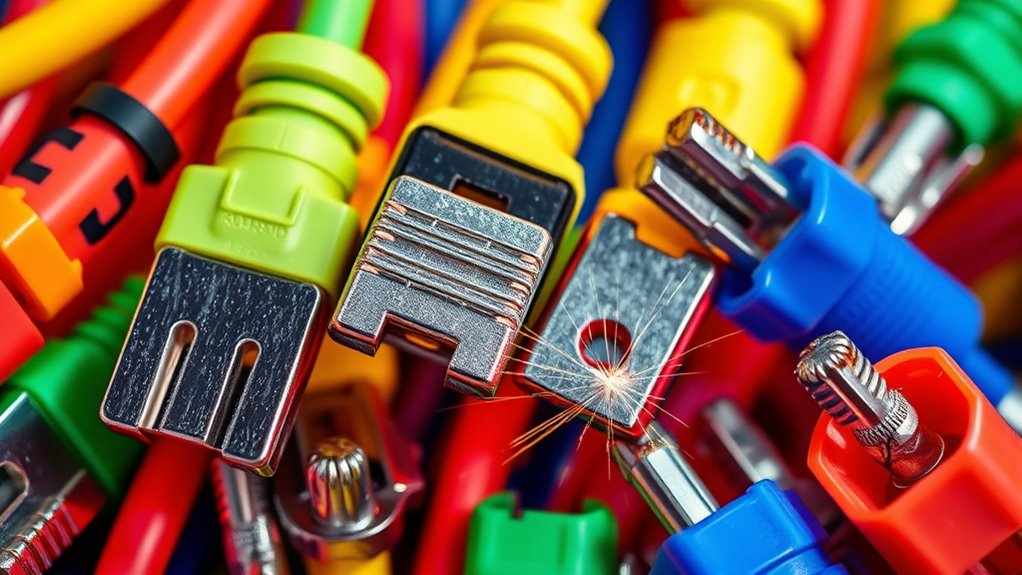 proper high current connector management