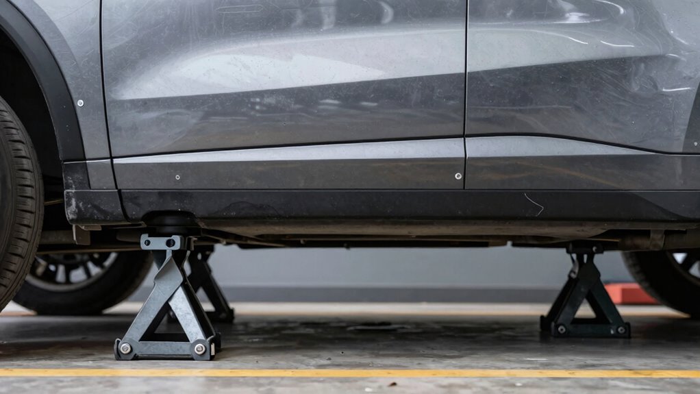 proper jack point selection