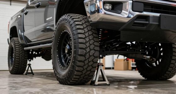 proper jack stand placement