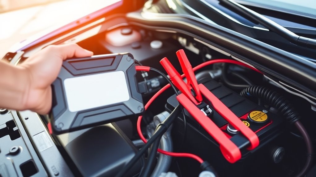 proper jump starter connection procedure