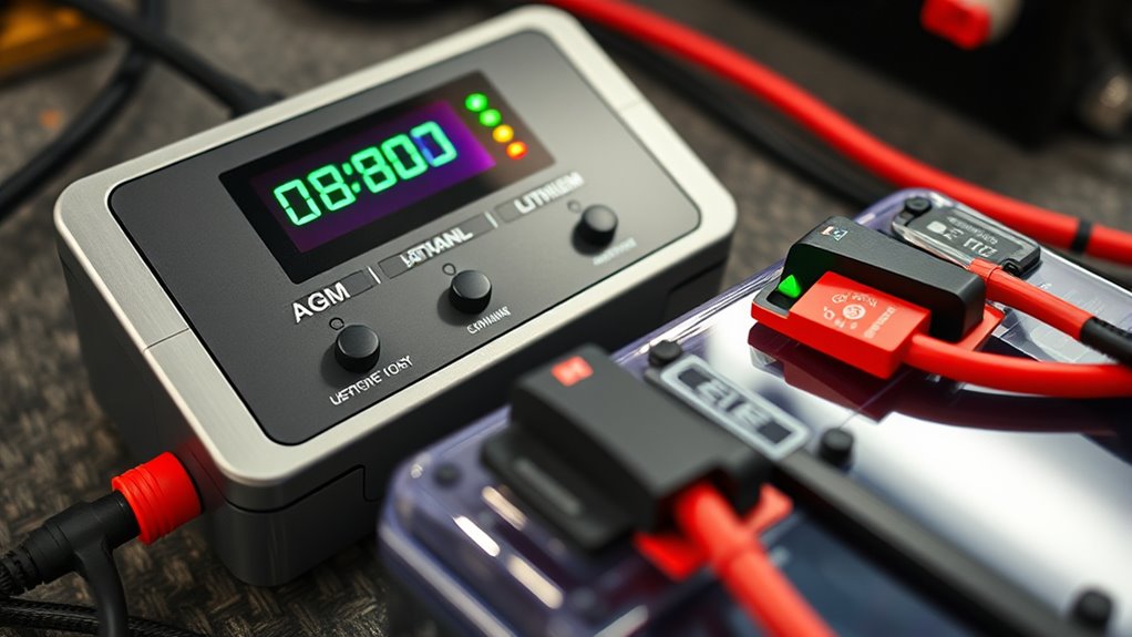 proper lithium battery charging