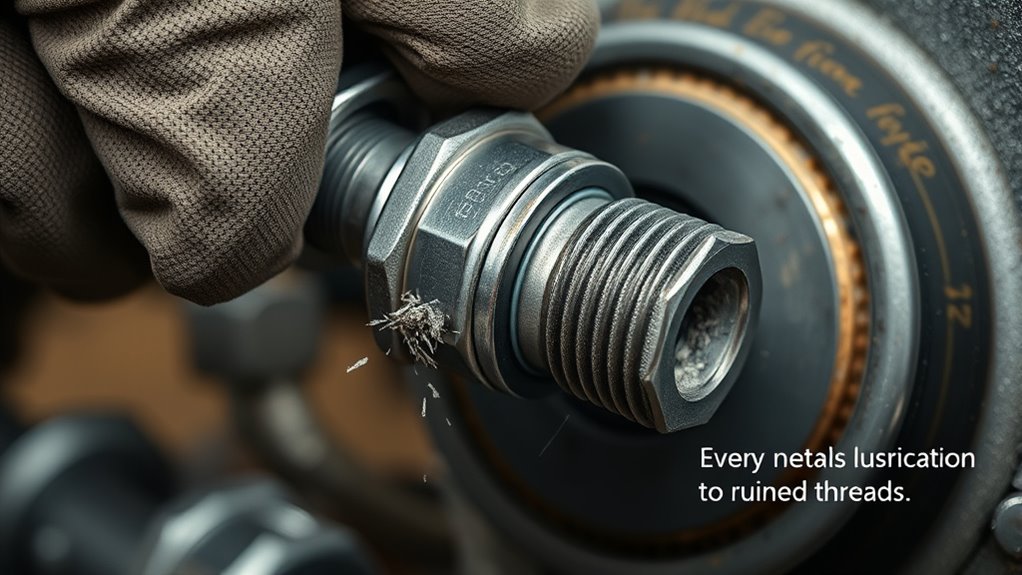 proper lubrication and torque