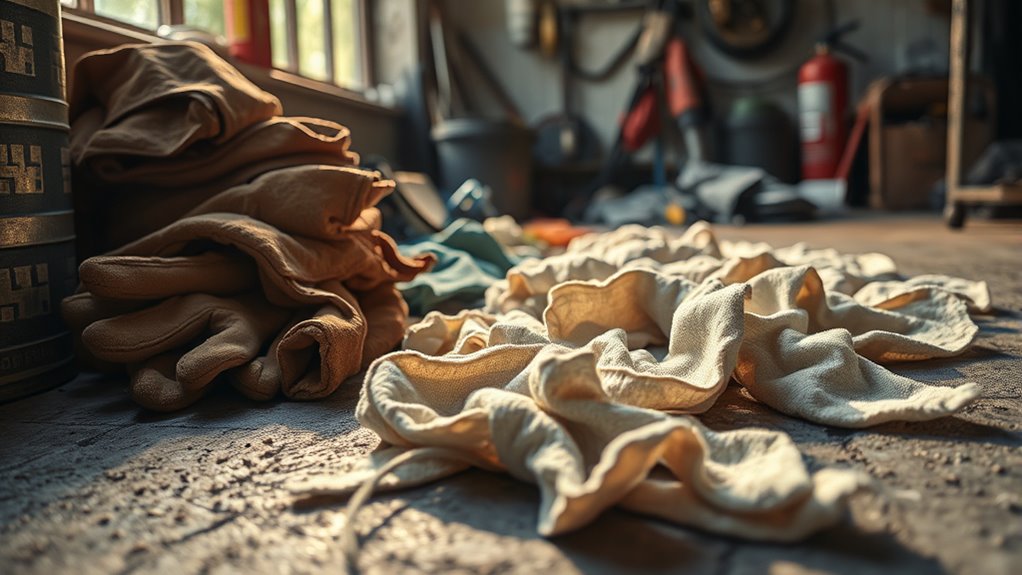 proper oily rag disposal