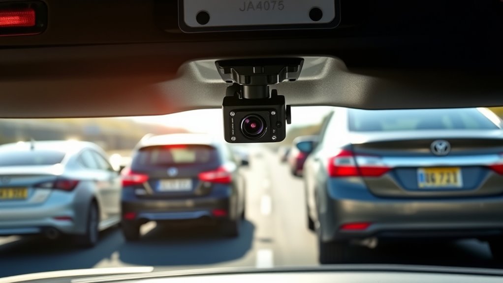 proper rear camera mounting