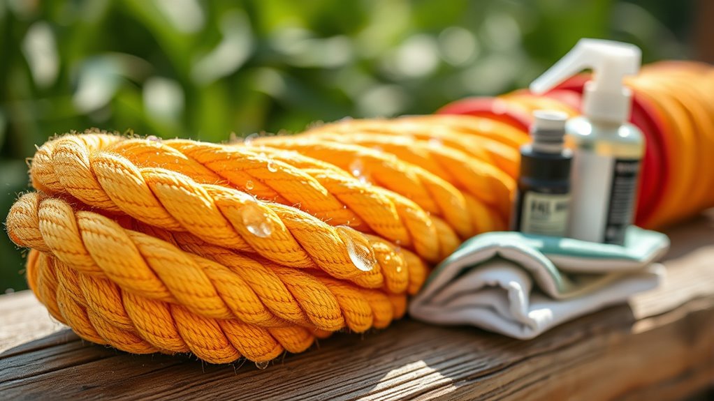 proper rope storage and care