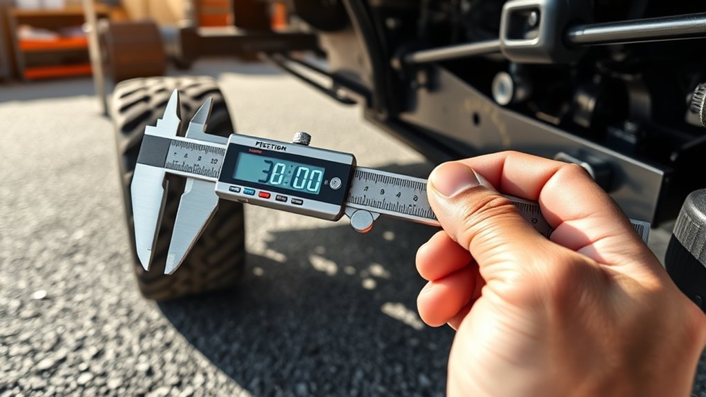 proper tools ensure accurate measurements