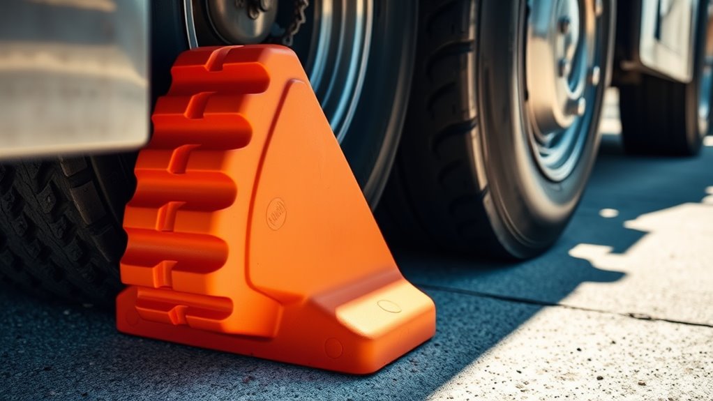 proper wheel chock safety