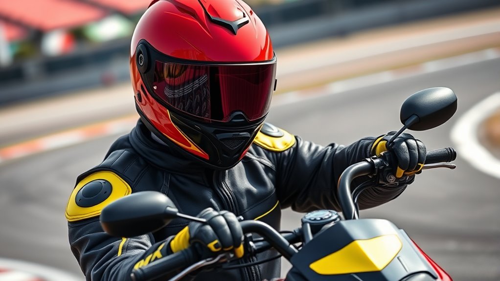 properly fitted safety gear