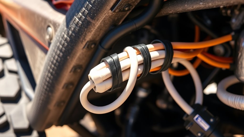 protect wiring from heat