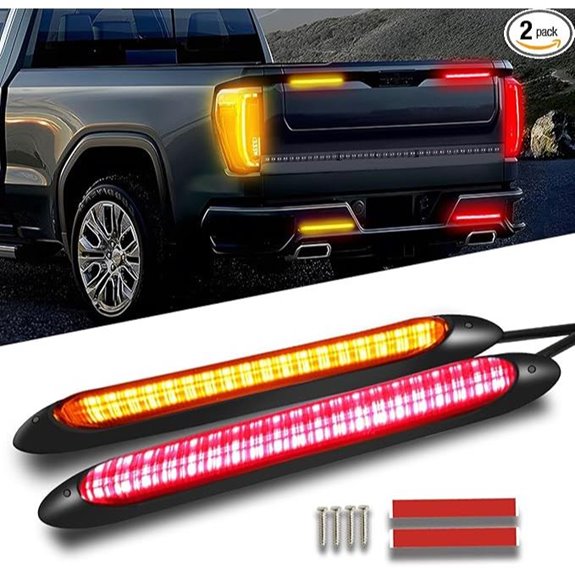 Qasim 6in Tail Light Bar with Sequential Turn Signal