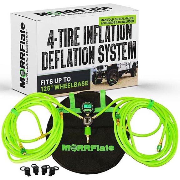 MORRFlate Quad Tire Inflation System with Gauge
