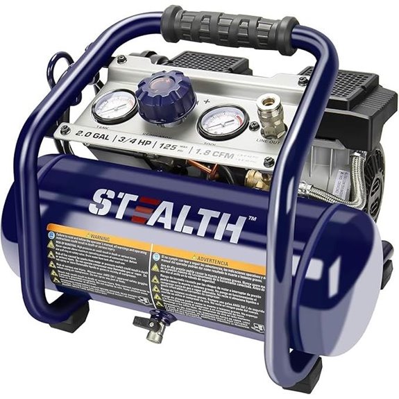 Stealth 2-Gallon Oil-Free Quiet Air Compressor