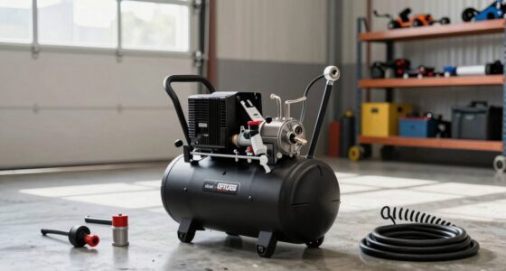 quiet indoor garage compressors