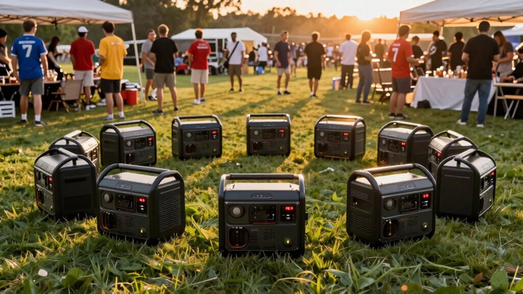 quiet tailgating inverter generators