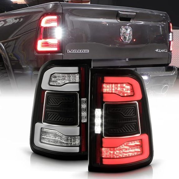 ACANII Full LED Sequential Tail Lights for RAM 1500
