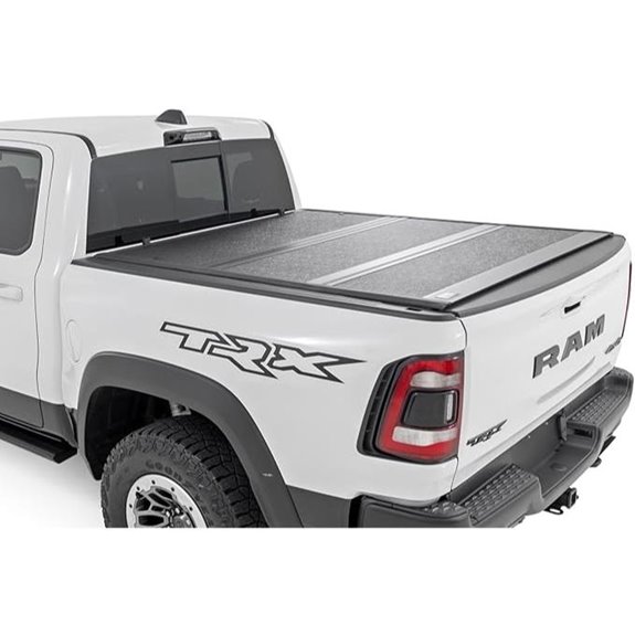 Rough Country Tri-Fold Tonneau Cover for Ram 1500