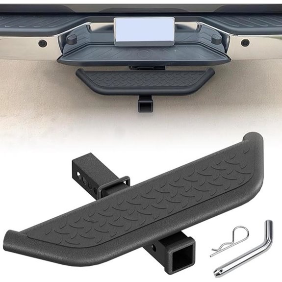 Tow Hitch Step for 2-Inch Receiver with Lock