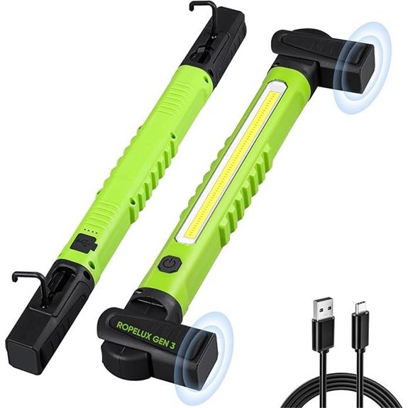 Ropelux 3rd Gen Work Light 3200LM Rechargeable
