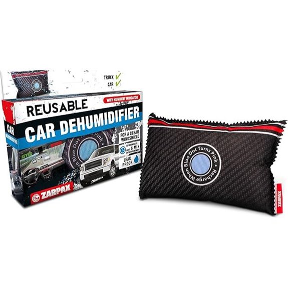 Rechargeable Car Dehumidifier for Auto Truck RV Dark Grey