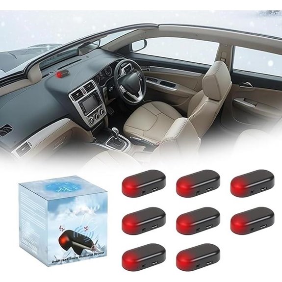 Dodorado Rechargeable Windshield De-Icer (8PCS Black)