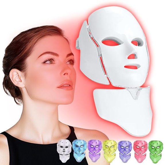Red Light Photon Facial Mask with Remote Control