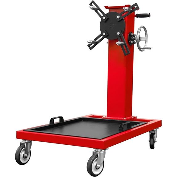 Big RED AT25002R Rotating Engine Stand with Oil Pan