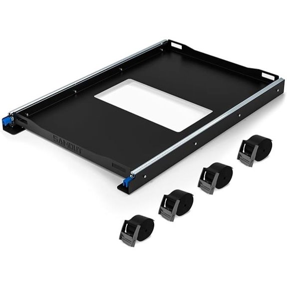 Vehicle Refrigerator Slide with Straps 29.2x18.7in