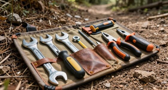 roadside repair tool organization