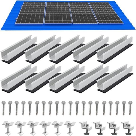 Solar Panel Mounting Brackets Kit for Roofs