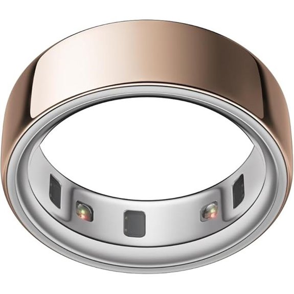 rose gold oura ring