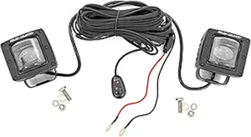 Rough Country 2 SAE LED Fog Lights (Pair)